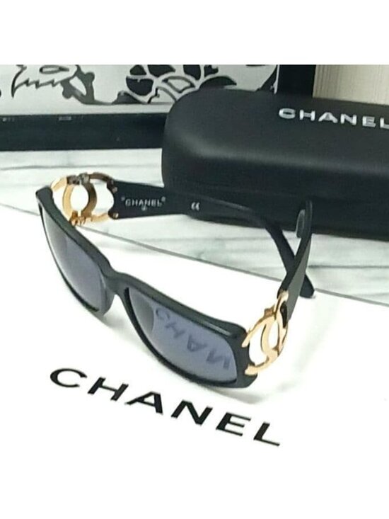 Chanel Sunglasses Black CC Logo GD Wellington Eyewear main image 9